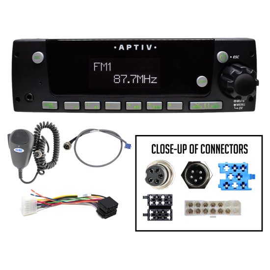 AM/FM/WB Stereo for Thomas Built Buses Includes PA MIC, Cable and Harness  [PP105602] - $215.96 