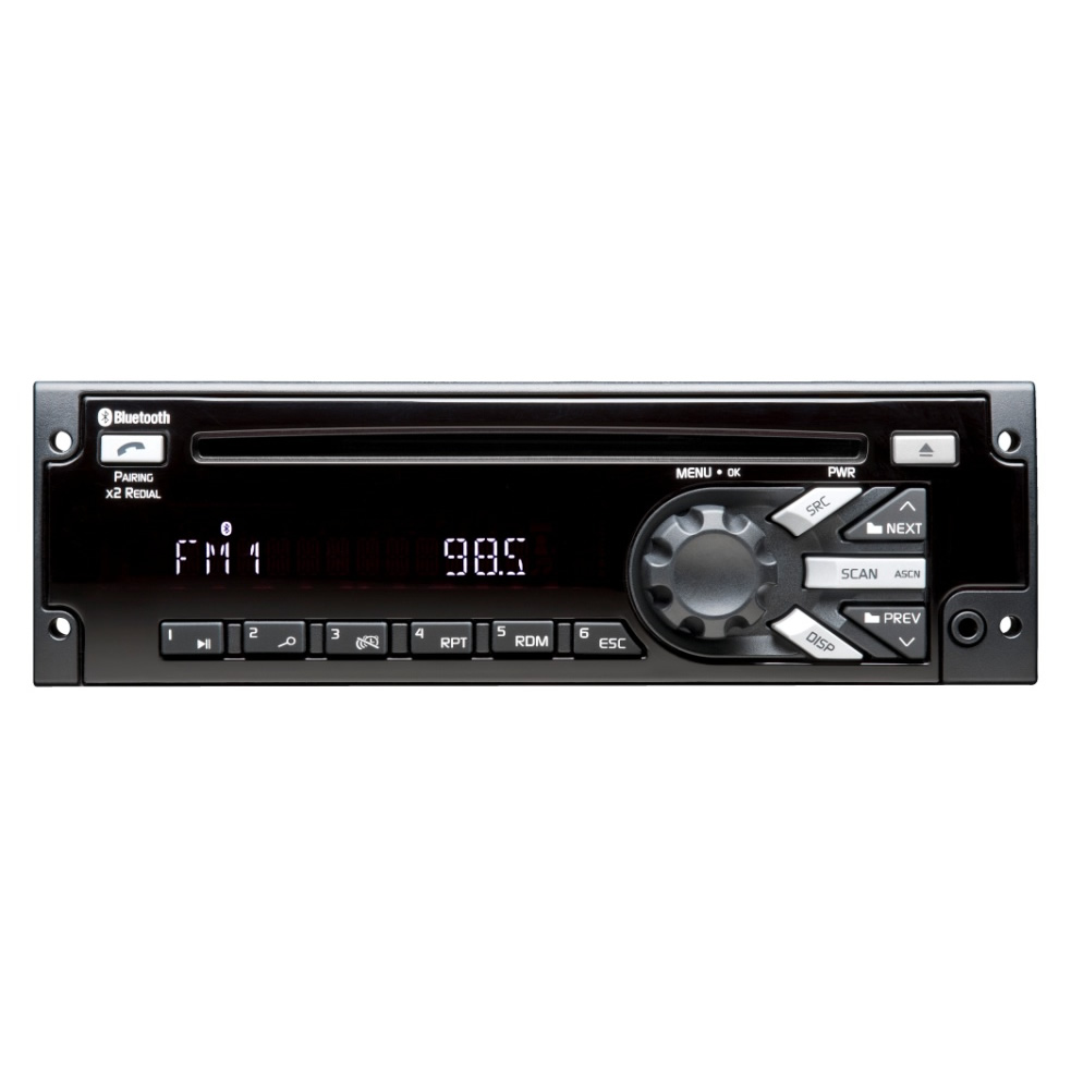 Heavy-Duty AM/FM/MP3/WB/CD Player with Bluetooth