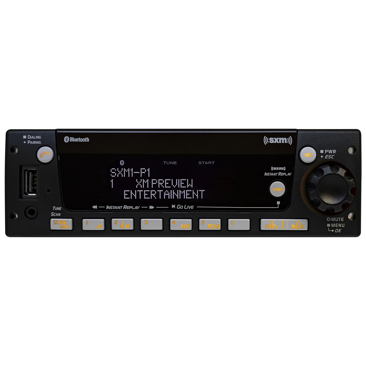 Freightliner Heavy Duty AM/FM Stereo with SiriusXM Tuner, Bluetooth, USB and Weather Band