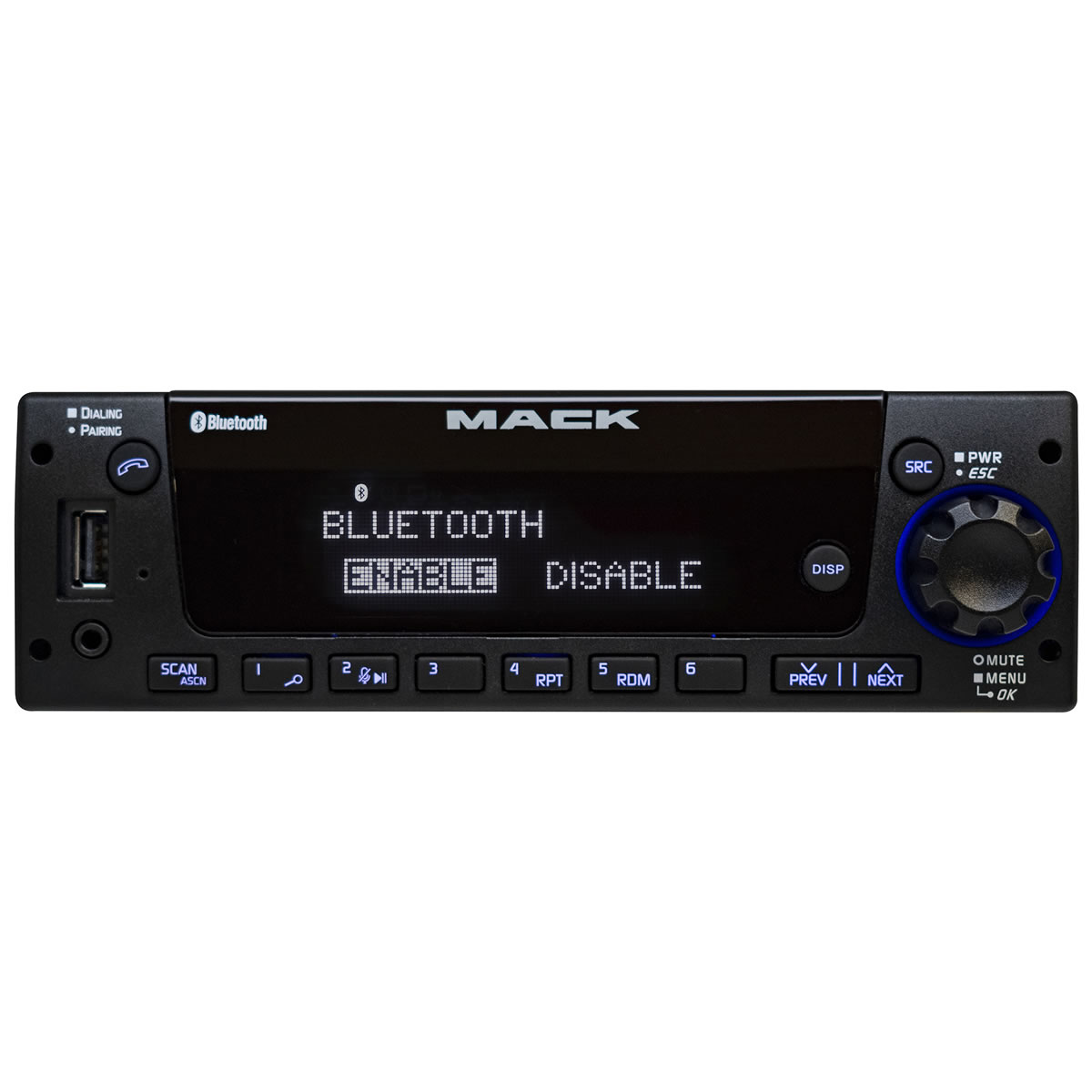 MACK Heavy Duty AM/FM/WB with USB and Bluetooth