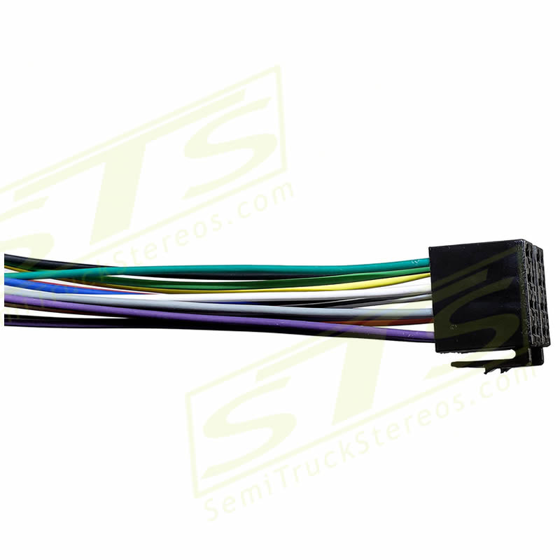 ISO Harness Adapter Radio Plug End